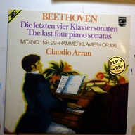Beethoven, Die letzten vier Klaviersonaten, Arrau, Philips 2LP