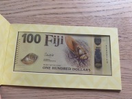 Fidżi - 100 dolarów - folder - 2026 - UNC