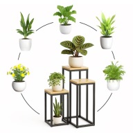 KWIETNIK RENEW FORCE 67 CM METALOWY NOWOCZESNY STOJĄCY