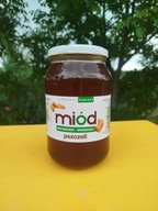 Polski Miód nektarowo spadziowy naturalny słoik 1200g 0,9l
