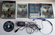 SOCOM U.S.NAVY SEALS + HEADSET LOGITECH PS2 - jak NOWY - zestaw UNIKAT