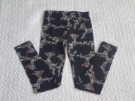 Pepco legginsy czarne i napisy nowe roz 158