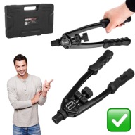 NITOWNICA RĘCZNA DO NITONAKRĘTEK NITÓW M3-M12 ZESTAW 110szt WALIZKA FUGERT