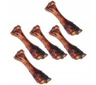 KOŚĆ DLA PSA wołowa SUSZONA z MIĘSEM przysmaki BALTO 5 szt. ok. 30cm