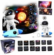 Projektor Gwiazd Lampka Nocna LED USB Planetarium 13x Dysk Planety Dzieci