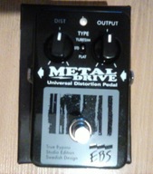 EBS METAL DRIVE BASS PREAMP OVERDRIVE DISTORTION FUZZ