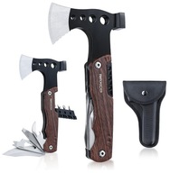 Raxco Siekiera Survivalowa 8w1 wielofunkcyjna biwakowanie prezent mężczyzn