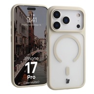 Plecki case etui osłona iPhone 17 Pro białe matowe przeźroczyste