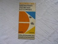 Województwa Krośnieńskie Przemyskie Rzeszowskie 1980 r.