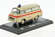 SKODA 1203 Ambulance Prag Czechoclovakia 1/43 ABREX 143ABSX715XO