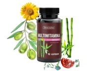 MULTIWITAMINA COMPLEKS 60 KAPSUŁEK EXTRAKT PĘDY BAMBUSA SKOCZYLAS