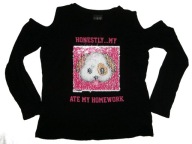 Y.D. bluzka bluzeczka ODWRACANE CEKINY J NOWA