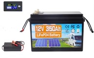 Akumulator do kampera UPS fotowoltaiki LiFePO4 12V 350Ah z BMS + ŁADOWARKA