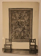 KRAKÓW - Zamek królewski na Wawelu. Arras groteskowy z cyfrą królewską