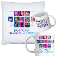 ZESTAW URODZINY Kubek + Poduszka HUNTRIX K-POP