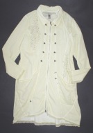 TREDY - ELISA CAVALETTI_Piękny PŁASZCZ_limonkowy carski zamek bajerki_48