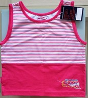 Bluzka dla dziewczynki Mariquita rózowa paski r.98