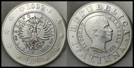 MNB - WŁOCHY 1 Lir 1999 # HISTORIA LIRA (1L 1901) # SREBRO # RZADKA st 1/1-