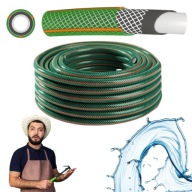 WĄŻ OGRODOWY 1/2 50M 4-WARSTWOWY ZBROJONY POLSKI MOCNY UV