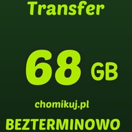 Transfer chomikuj 68 GB Bezterminowo