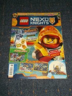 LEGO NEXO KNIGHTS 11/2017 komiks,2 plakaty,zabawy,labirynt, szkolenie claya