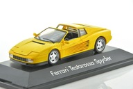 FERRARI Testarossa Spyder Yellow 1/43 HERPA 010313