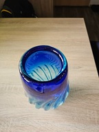 Szklany wazon Murano Glass 1960-70