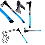 SIEKIERA ROZŁUPUJĄCA DO RĄBANIA ŁUPANIA DREWNA DUŻA TOPOREK