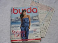 BURDA NR 6 2014 WYKROJE W ŚRODKU NUMERU