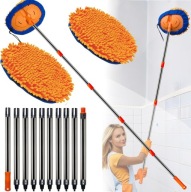 MIOTEŁKA DO KURZU TELESKOPOWA 4 M ZESTAW SZENIL MOP XXL 3 NAKŁDADKI GRATIS