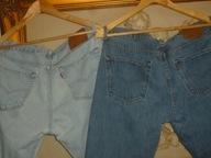 SPODNIE -LEVIS STRAUSS-501MĘSKIE JEANS -R-34/30-PAS-89CM.