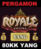 ROYALE ONLINE PERGAMON S2 ROYALE2 80KK YANG 80.000.000 YANG METIN2