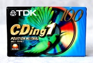 TDK CDing1 *C-100* NOWA, FOLIA, UNIKATOWE * 100 min. * WYDANIE, JEDYNA ALL.