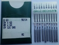 igły do maszyn szwalniczych B63/90
