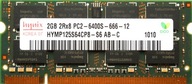 Pamięć RAM DDR2 HYNIX HYMP125S64CP8-S6 AB 2 GB