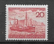 Niemcy xx Q966 marynistyka mewy MNH VF 20euro