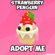 Strawberry Penguin | Adopt Me |Roblox