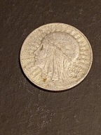 5 ZŁOTYCH JADWIGA / SREBRO / 1933 r. BZM 2