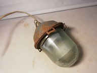 Stara lampa loft z PRL-u