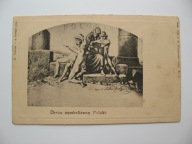 ARTUR GROTTGER POLONIA OBRAZ SYMBOLICZNY POLSKI przedwojenna POCZTÓWKA