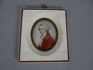 Obraz miniatura portretowa oryginalna - A.Mozart