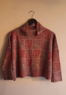 Sarah Pacini krótki pudełkowy sweterek