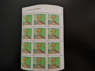 Ochrona środowiska - znaczek Fi 2704 w układzie 4x3 (12 szt)