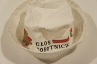 kKULTOWA CZAPKA TURYSTYCZNA RETRANS PRL MATERIAŁOWA GŁOS ROBOTNICZY