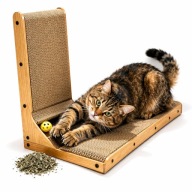 DRAPAK DLA KOTA NAROŻNY Z PIŁKĄ MERJSO SNAPPY 60 CM 2 W 1 + KOCMIĘTKA