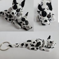 Brelok Pies Dog Niemiecki piesek brelok do kluczy Żówiarnia 3D