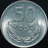 50 groszy 1973 - menniczy egzemplarz