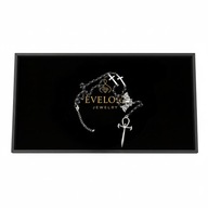 Naszyjnik z Koralików KRZYŻ Nietoperz ANKH Gotycki Prezent