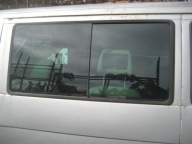 vw t4 lift 00-03r multivan szyba karoseryjna lewa ciemna AS3