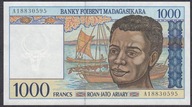 Madagaskar 1000 franków 1994